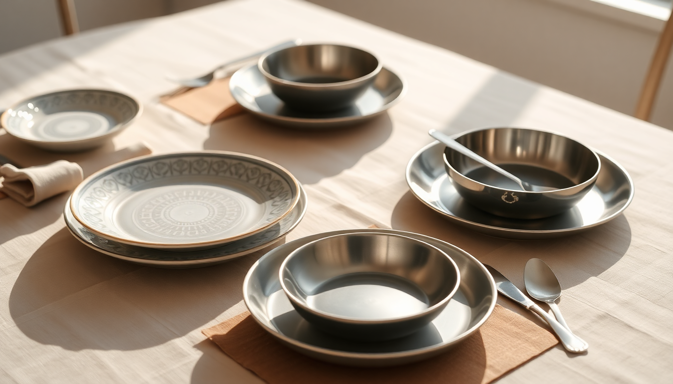 Ceramic vs. Stainless Steel: Which Tableware Suits Your Home?