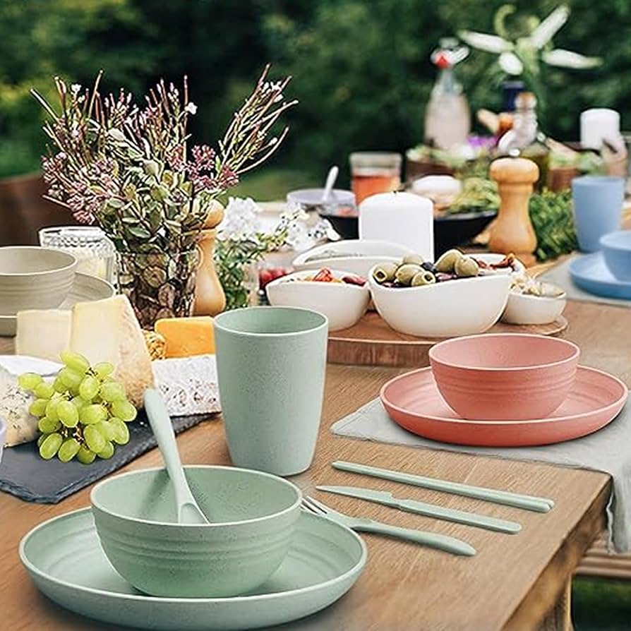 Picnic & Camping Dinnerware Set