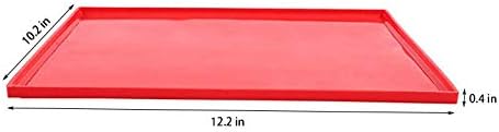 Swiss Roll Cake Mat - Flexible Multipurpose Silicone sheet Nonstick jelly roll pan Baking Tray Pastry Mat Pizza Cookies Mold（set of 2）