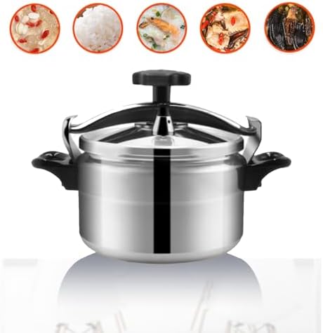 Pressure Canner, Pressure Cooker Easy to Open, Close, Fast Cooking, ExplosionProof, Safe, High Temperature Resistant, Durable for Home (3L)