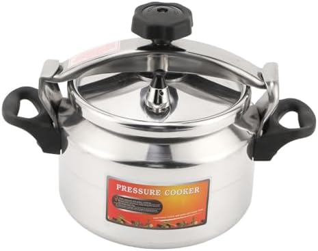 Pressure Canner, Pressure Cooker Easy to Open, Close, Fast Cooking, ExplosionProof, Safe, High Temperature Resistant, Durable for Home (3L)
