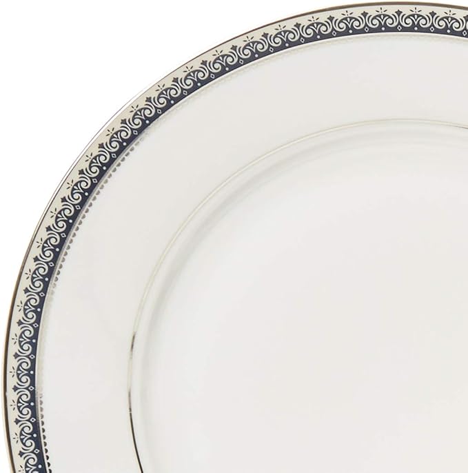 Mikasa Platinum Crown Cobalt 40-Piece Dinnerware Set, Service for 8