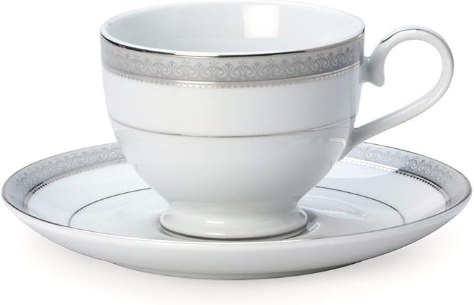 Mikasa Platinum Crown 40-Piece Dinnerware Set, Service for 8
