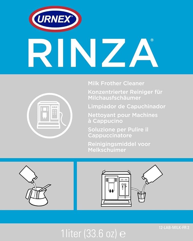 Urnex - Rinza Alkaline Formula Milk Frother Cleaner - 33.6 Ounce
