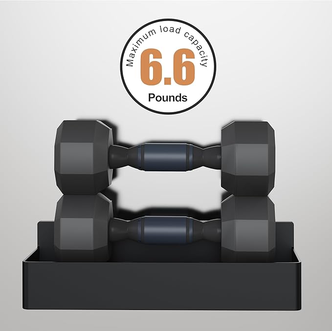 Magnetic Spice Rack for Refrigerator, Kitchen Organizer and Storage Shelf, Black (6 Pack)…