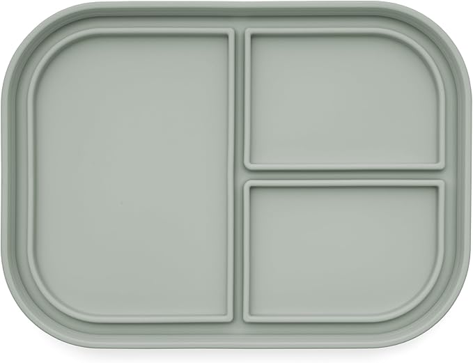 Ali+Oli Silicone Bento Box (Puppy) Lunch Box for Kids, Toddlers, Preschoolers & Adults | BPA-Free and Spill-Proof | Ideal for School, and On-the-Go Meals| Perfect for Lunch, Snacks, and Meals