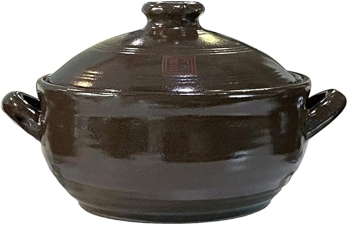 Korean Earthenware Clay Hot Pot (700ml)