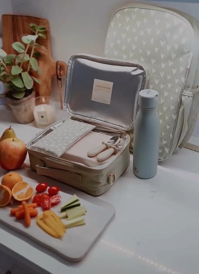 Ali+Oli Silicone Bento Box (Puppy) Lunch Box for Kids, Toddlers, Preschoolers & Adults | BPA-Free and Spill-Proof | Ideal for School, and On-the-Go Meals| Perfect for Lunch, Snacks, and Meals