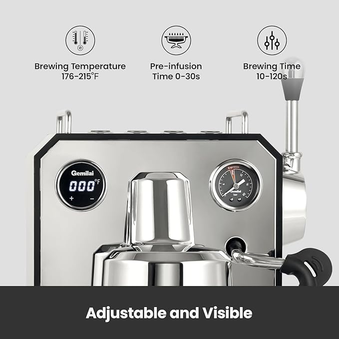 G3006 Espresso Machine & Milk Frothing Pitcher Bundle