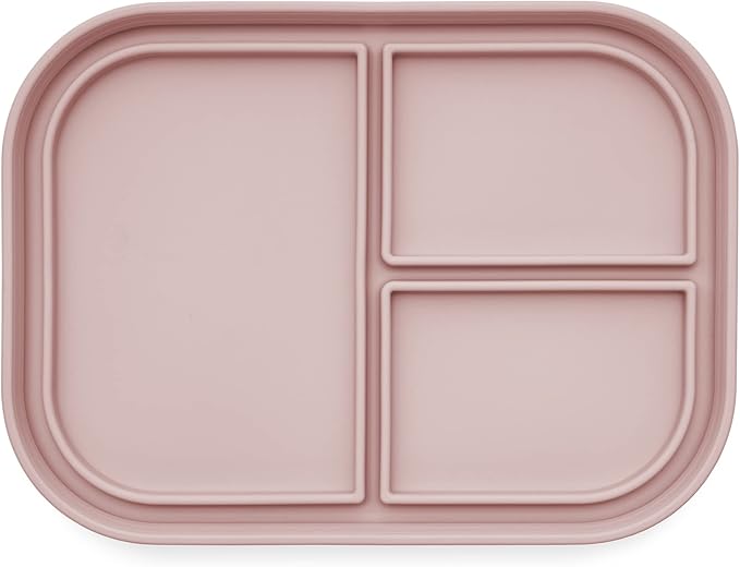 Ali+Oli Silicone Bento Box (Mermaid) Lunch Box for Kids, Toddlers, Preschoolers & Adults | BPA-Free and Spill-Proof | Ideal for School, and On-the-Go Meals| Perfect for Lunch, Snacks, and Meals