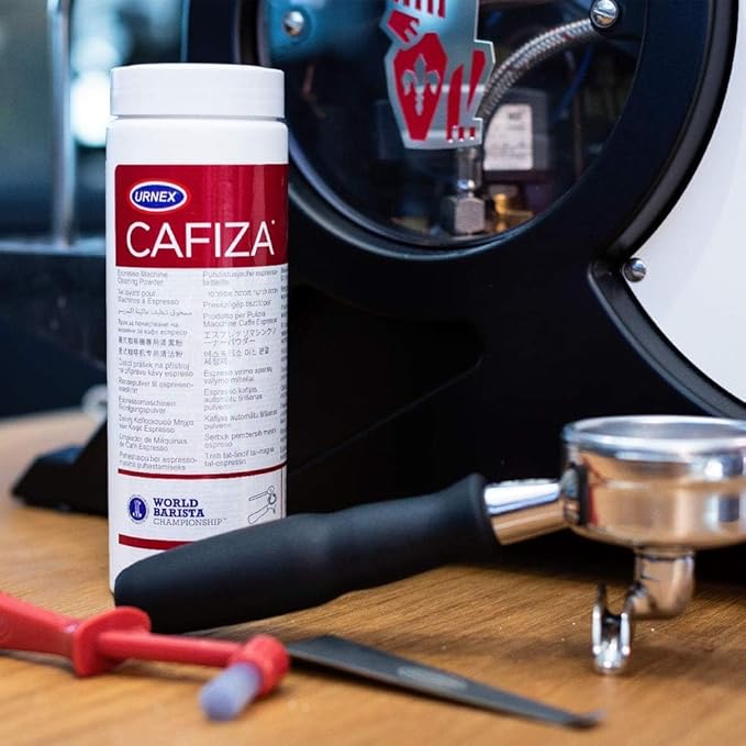 Urnex Cafiza Professional Espresso Machine Cleaning Powder 566 grams (2 Pack) - Made in USA