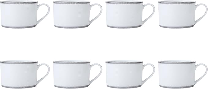 Mikasa Regent Bead 40-Piece Porcelain Dinnerware Set, Service for 8