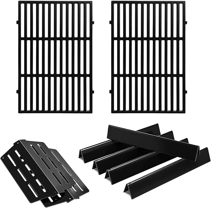 7620 7621 62783 Flavorizer Bars 65505 Heat Deflectors 7524 Grill Grates Genesis E-310 Grill Replacement Parts for Weber Genesis E310 E-330 S330 EP310 S-310 S-320 S310 EP330 330 E330 Grill Parts