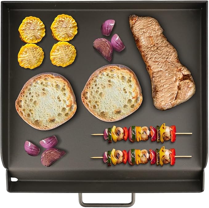 Uniflasy Fry Griddle for Camp Chef Stove, 14" x16" Flat Top Gas Grill Griddle for Camp Chef EX60LW EX60P EX60FP EX60B EX280LW DB60D YK60LW EX90LW SB30D, Professional Griddle Flat Top Plate