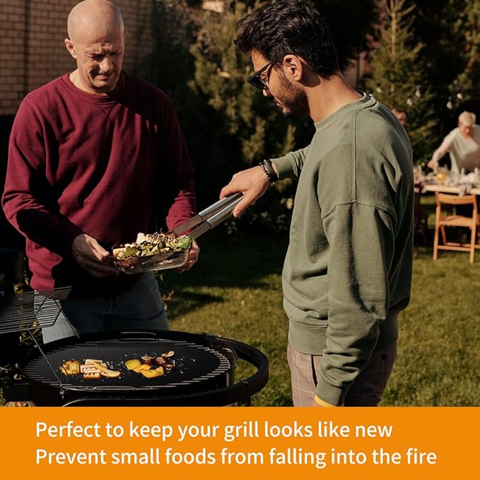 2 Pack Large 17"x 25" Oven Liners for Bottom of Electric Gas Oven Reusable,Thick Heavy Duty Nonstick Teflon Oven Mat, Heat Resistant Grill Mats Outdoor, Easy to Clean Gas Stove Liners