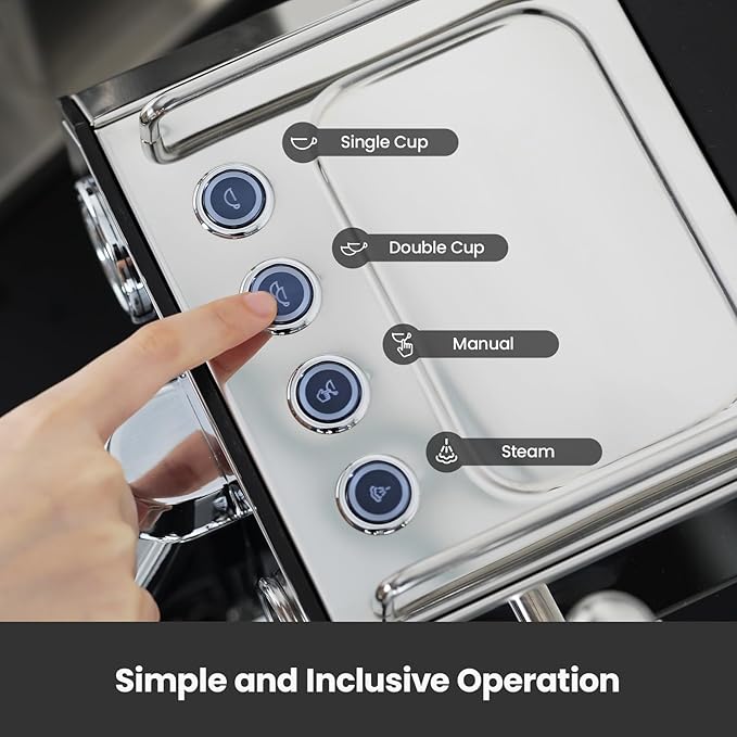 G3006 Espresso Machine & Milk Frothing Pitcher Bundle