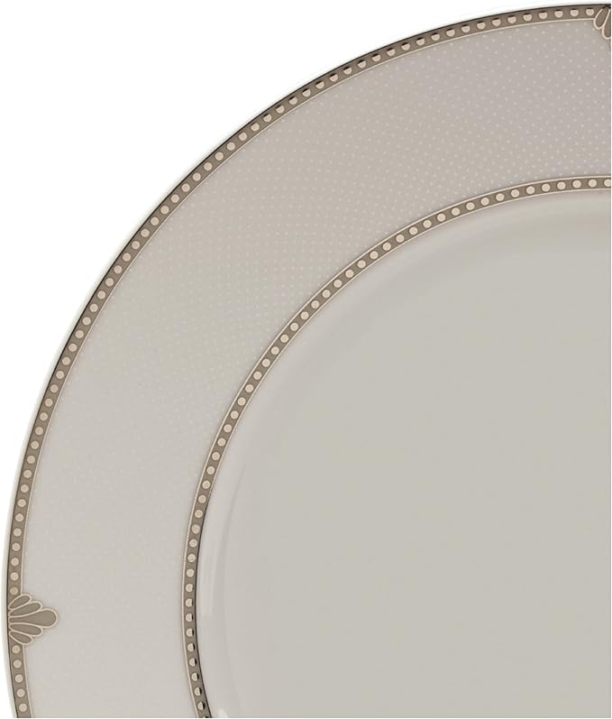 Mikasa Regent Bead 40-Piece Porcelain Dinnerware Set, Service for 8