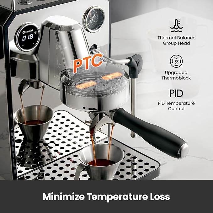 G3006 Espresso Machine & Milk Frothing Pitcher Bundle