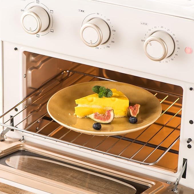 vicrays Ceramic Dessert Salad Plates, 8 Inch, Set of 6, Round, Microwave, Oven, and Dishwasher Safe, Scratch Resistant, Porcelain Fluted Suitable for Snacks, Appetizer, Home, Restaurant (Yellow)