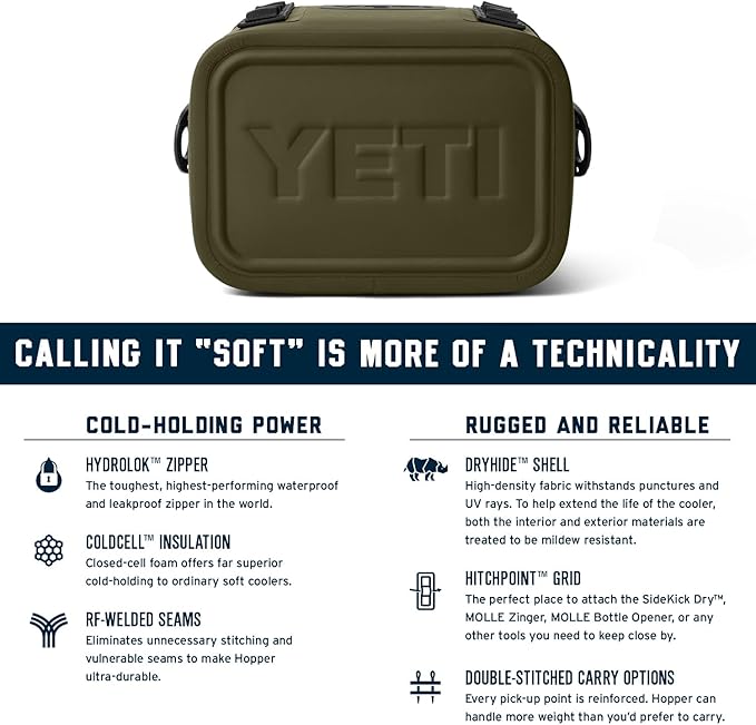 YETI Hopper Flip 8 Portable Soft Cooler