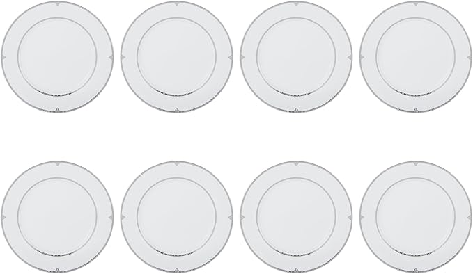 Mikasa Regent Bead 40-Piece Porcelain Dinnerware Set, Service for 8