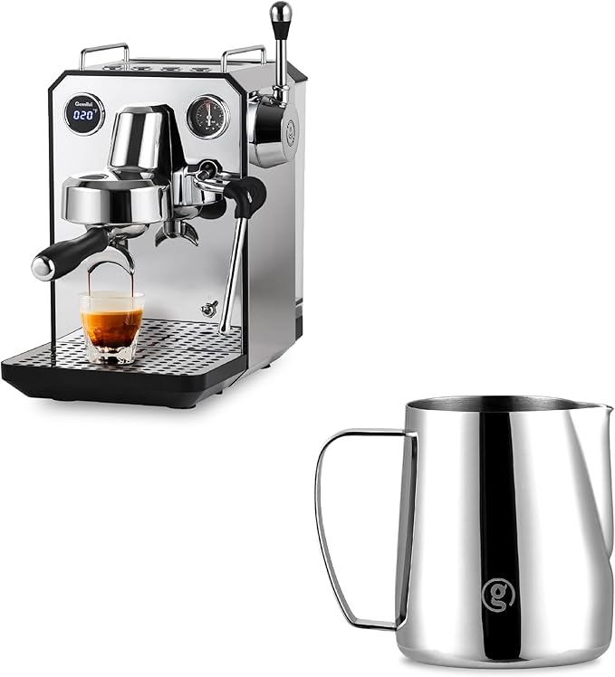 G3006 Espresso Machine & Milk Frothing Pitcher Bundle
