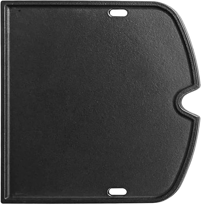 SafBbcue 7034 Cast Iron Cooking Griddle Replacement for Weber 9010001 Traveler Portable Gas Grill Accessories, for Weber 9013001 9020001 9030001 Traveler Griddle Insert