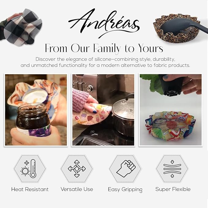 Andreas Silicone JO-LLBaseball Non-Slip 6.25" Jar Opener, Easy Lid Opener, Made with Silicone and Fabric, Dishwasher Safe, Garlic Peeler, Baseball Life, 6.25 inch