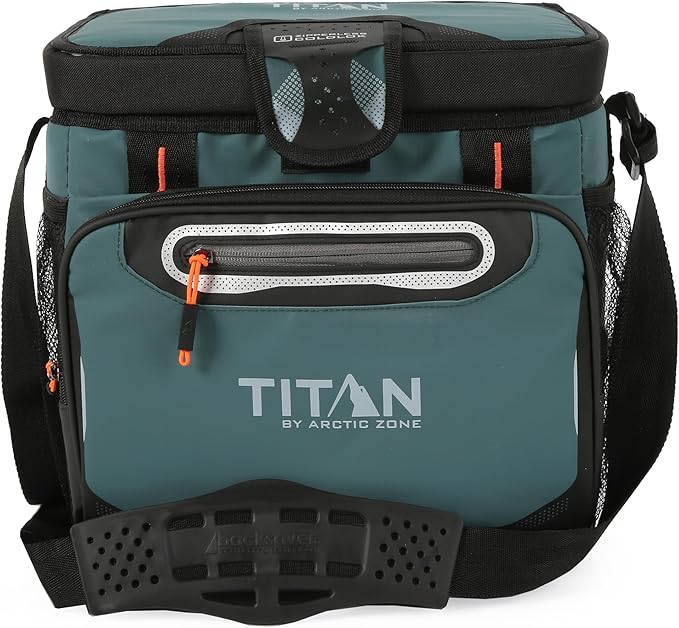Titan by Arctic Zone 30 Can Zipperless Soft Cooler with HardBody Liner
