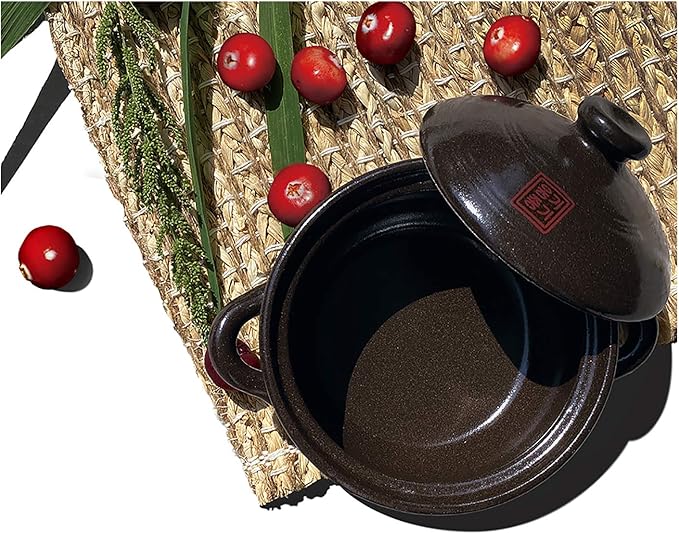 Korean Earthenware Clay Hot Pot (1100ml)