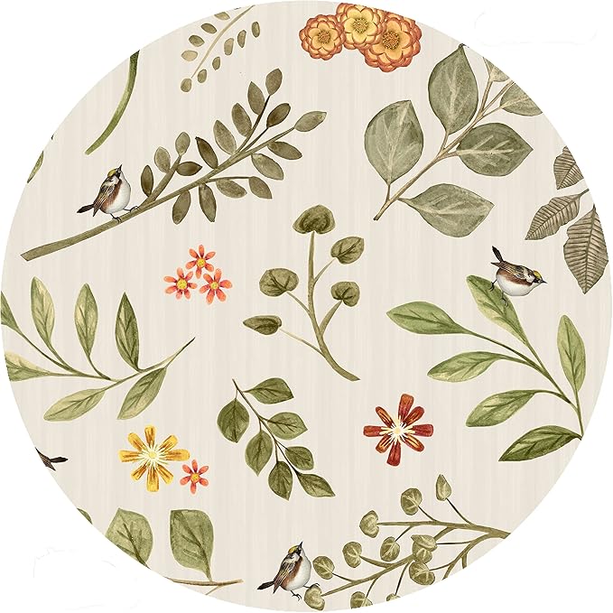 Andreas Silicone JO-GGSB Non-Slip 6.25" Jar Opener, Easy Lid Opener, Made with Silicone and Fabric, Dishwasher Safe, Garlic Peeler, GG Sage Bird, 6.25 inch