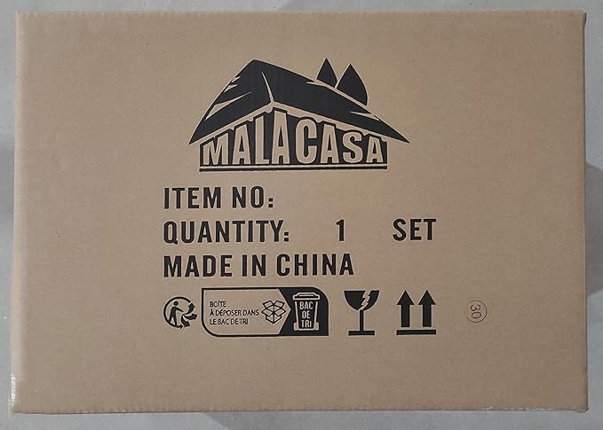 MALACASA Casserole Dishes for Oven, Porcelain Baking Dishes Set of 3, Durable Casserole Dish Set Lasagna Pan Deep, Ceramic Bakeware Sets with Handles, White (13.8''/11.7''/9.4''), Series Bake