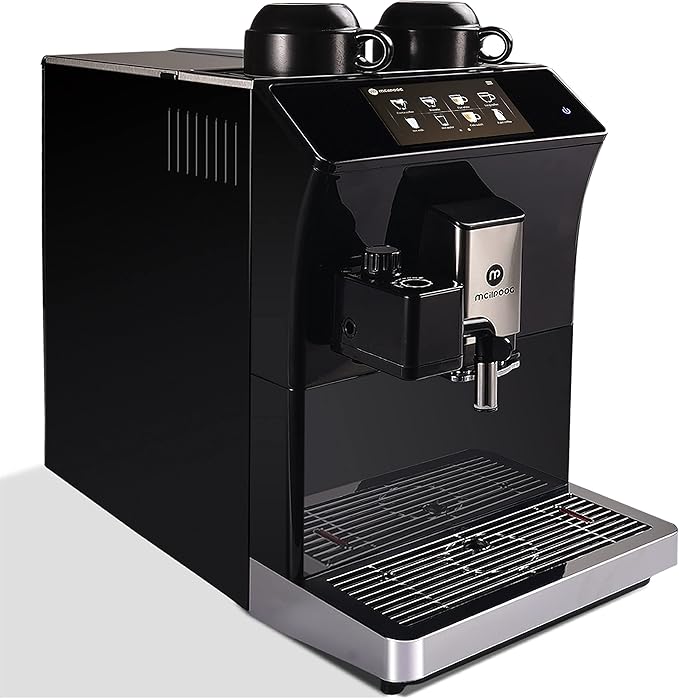 Mcilpoog ws-203 fully Automatic Espresso Coffee Machine, 1300W, 16 Drink Types, 19 Bar Pump, 1.7L Water Tank