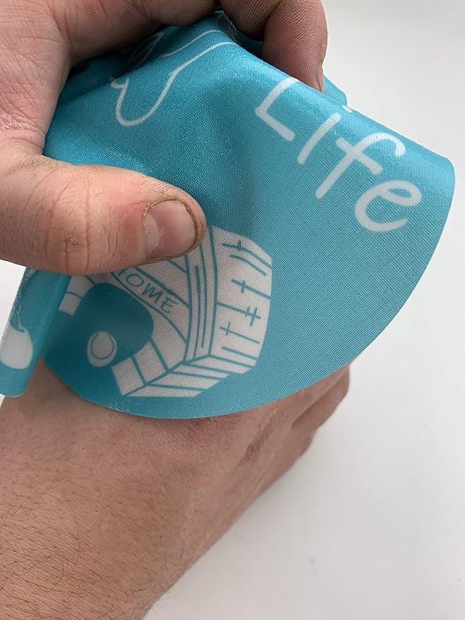 Andreas Silicone JO-LLDog Non-Slip 6.25" Jar Opener, Easy Lid Opener, Made with Silicone and Fabric, Dishwasher Safe, Garlic Peeler, Dog Life, 6.25 inch