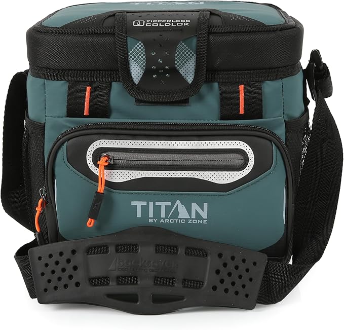 Titan by Arctic Zone 30 Can Zipperless Soft Cooler with HardBody Liner