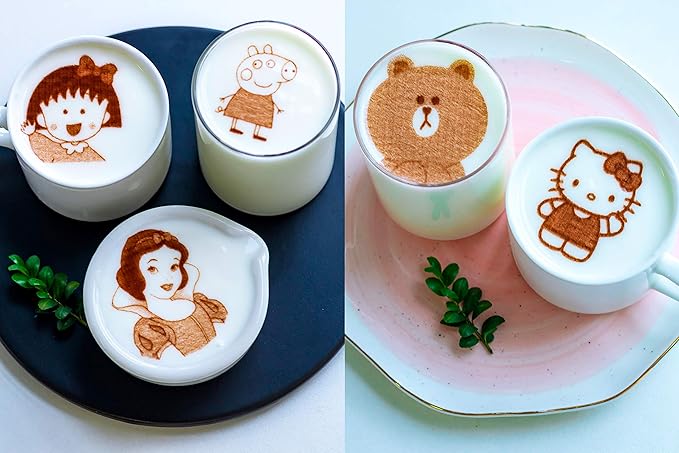 Food-Grade Coffee Latte Art Printer Digital Inkjet WiFi Photo Selfie Printing Machine Cake Desserts DIY Decoration Maker