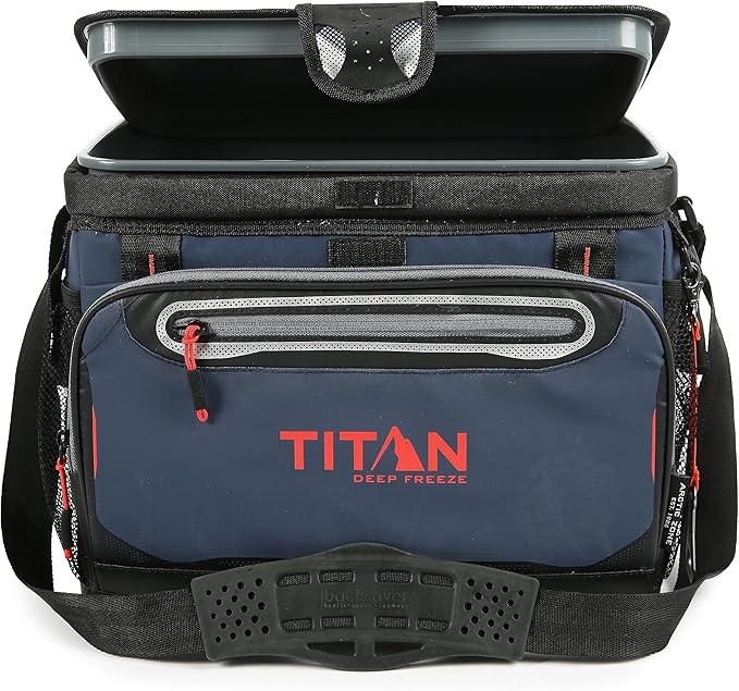 Titan by Arctic Zone 30 Can Zipperless Soft Cooler with HardBody Liner